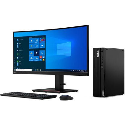 Ordinateur de bureau Lenovo ThinkCentre M75s Gen 2 11R8004GCA - AMD Ryzen 7 PRO 5750G - 16 Go - SSD 512 Go - Petit format - Noir 11R8004GCA