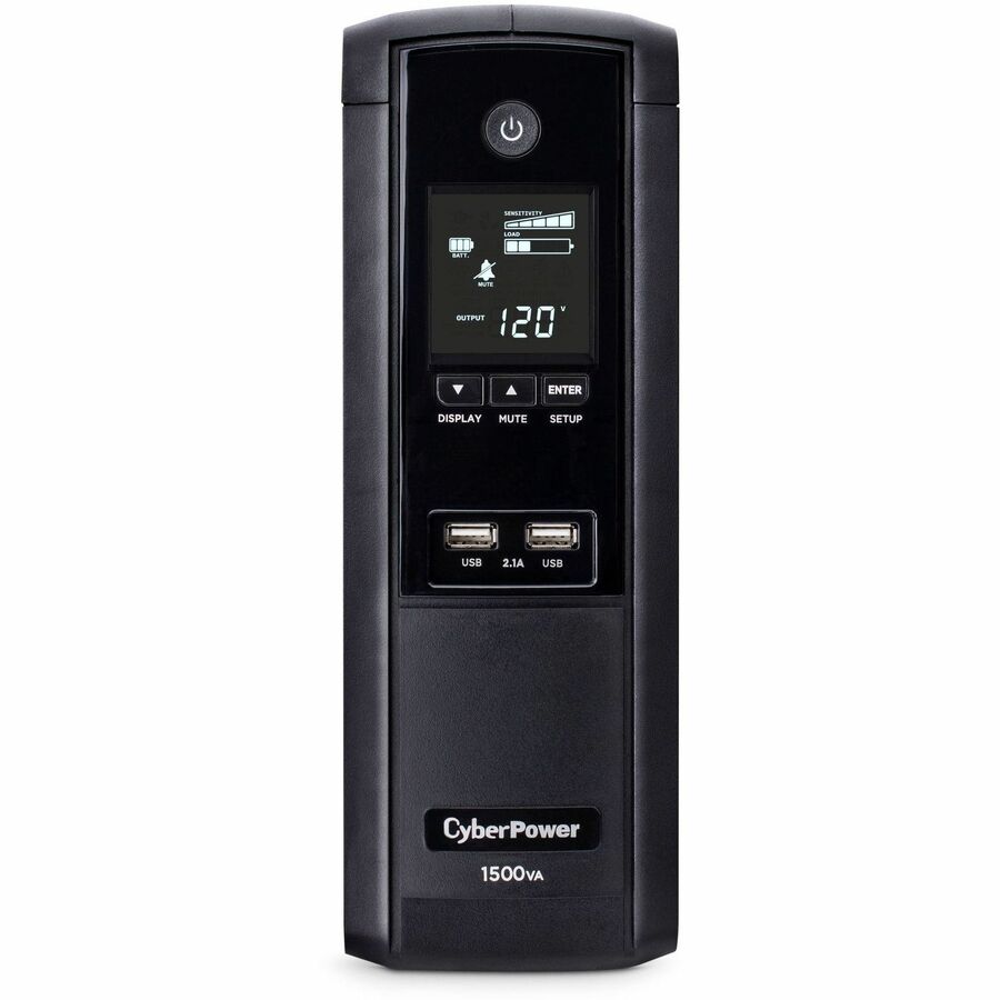 Onduleur mini-tour 1 500 VA CyberPower LCD intelligent BRG1500AVRLD2 BRG1500AVRLCD2