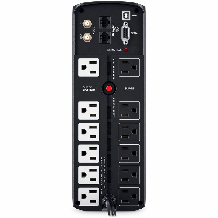 Onduleur mini-tour 1 500 VA CyberPower LCD intelligent BRG1500AVRLD2 BRG1500AVRLCD2