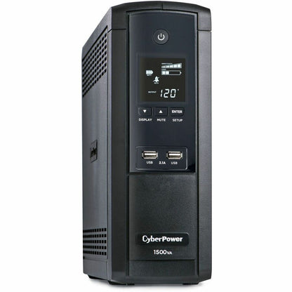 Onduleur mini-tour 1 500 VA CyberPower LCD intelligent BRG1500AVRLD2 BRG1500AVRLCD2