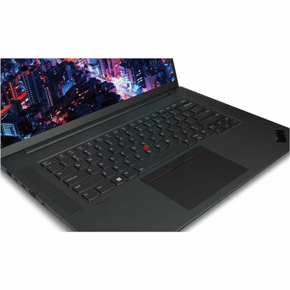 Station de travail mobile Lenovo ThinkPad P1 Gen 6 21FV001DCA 16" - WQXGA - Intel Core i7 13e génération i7-13700H - 16 Go - SSD 512 Go - Clavier français - Peinture noire 21FV001DCA