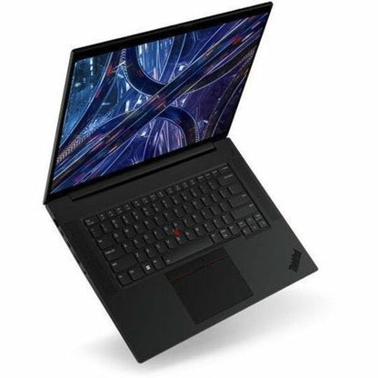 Station de travail mobile Lenovo ThinkPad P1 Gen 6 21FV001DCA 16" - WQXGA - Intel Core i7 13e génération i7-13700H - 16 Go - SSD 512 Go - Clavier français - Peinture noire 21FV001DCA