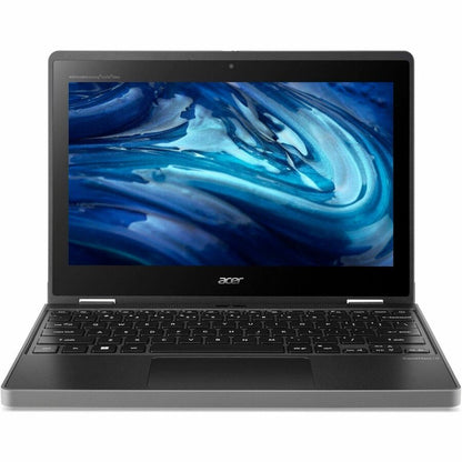 Acer TravelMate Spin B3 B311R-33 TMB311R-33-C04F Ordinateur portable convertible 2 en 1 à écran tactile 11,6" - WXGA - Intel N100 - 4 Go - Mémoire flash 128 Go - Clavier anglais - Noir NX.VYNAA.002