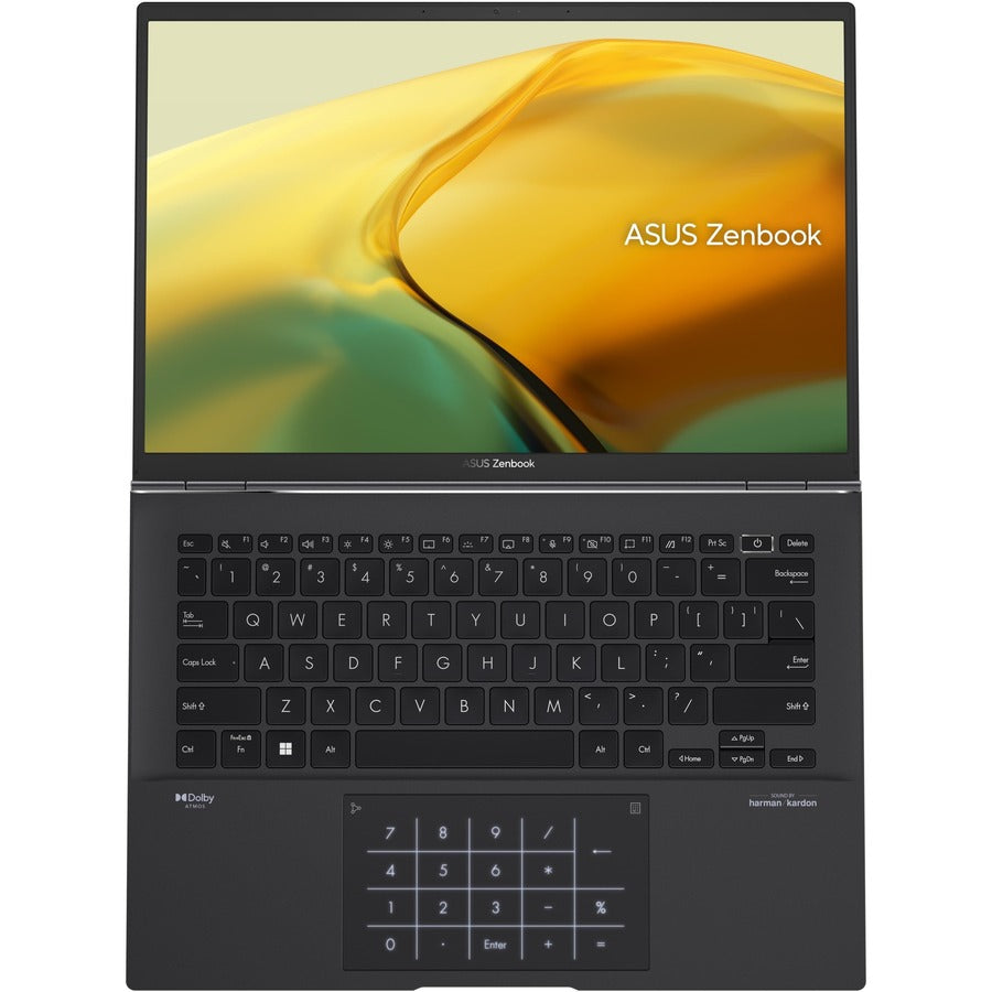 Asus Zenbook 14 OLED UM3402 UM3402YAR-DS71T-CA Ordinateur portable 14" à écran tactile - 2,8K - AMD Ryzen 7 7730U - 16 Go - SSD 1 To - Noir jade UM3402YAR-DS71T-CA