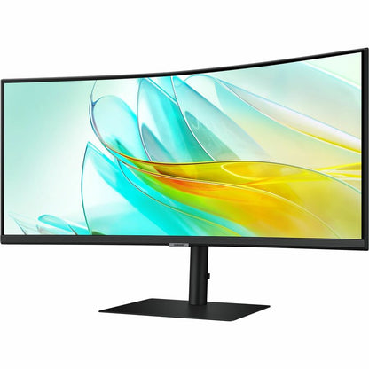 Moniteur LCD incurvé Samsung ViewFinity S6 S34C654UAN de classe 34 pouces UW-QHD - 21:9 - Noir LS34C654UANXGO