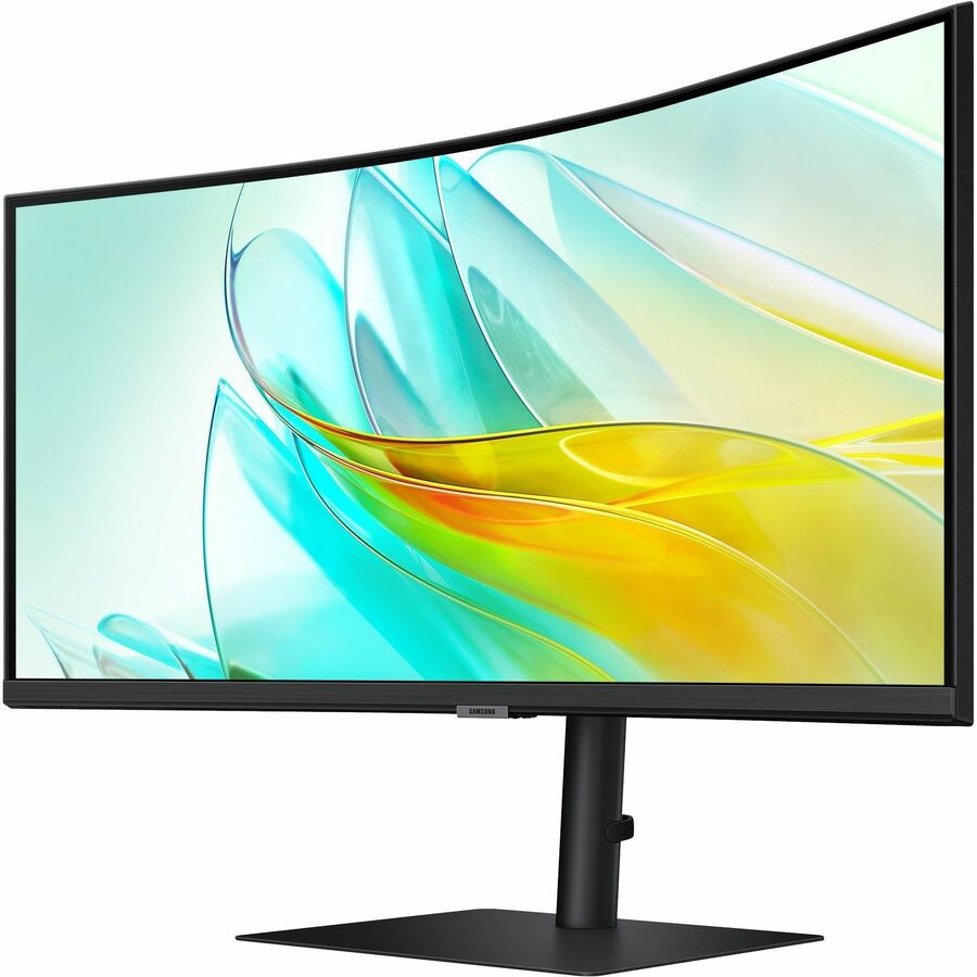 Moniteur LCD incurvé Samsung ViewFinity S6 S34C654UAN de classe 34 pouces UW-QHD - 21:9 - Noir LS34C654UANXGO