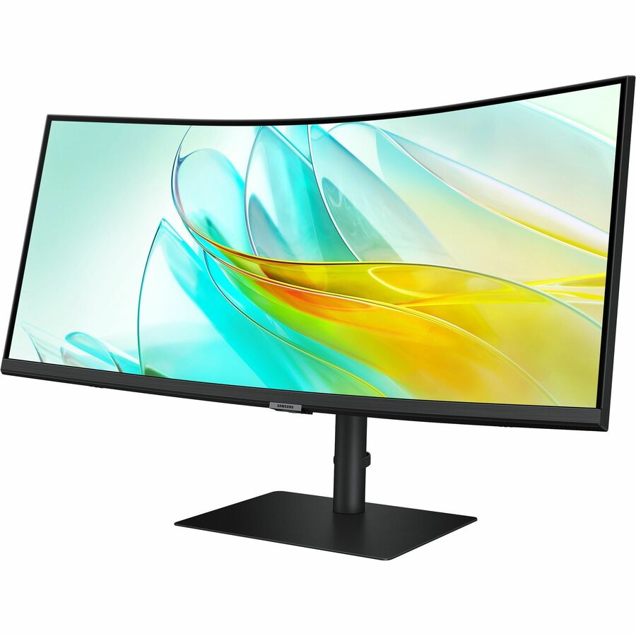 Moniteur LCD incurvé Samsung ViewFinity S6 S34C654UAN de classe 34 pouces UW-QHD - 21:9 - Noir LS34C654UANXGO
