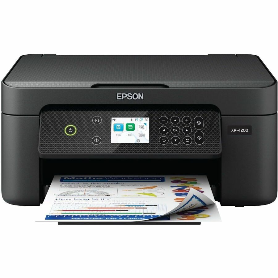 Epson Expression Home XP-4200 Wireless Inkjet Multifunction Printer - Color C11CK65201