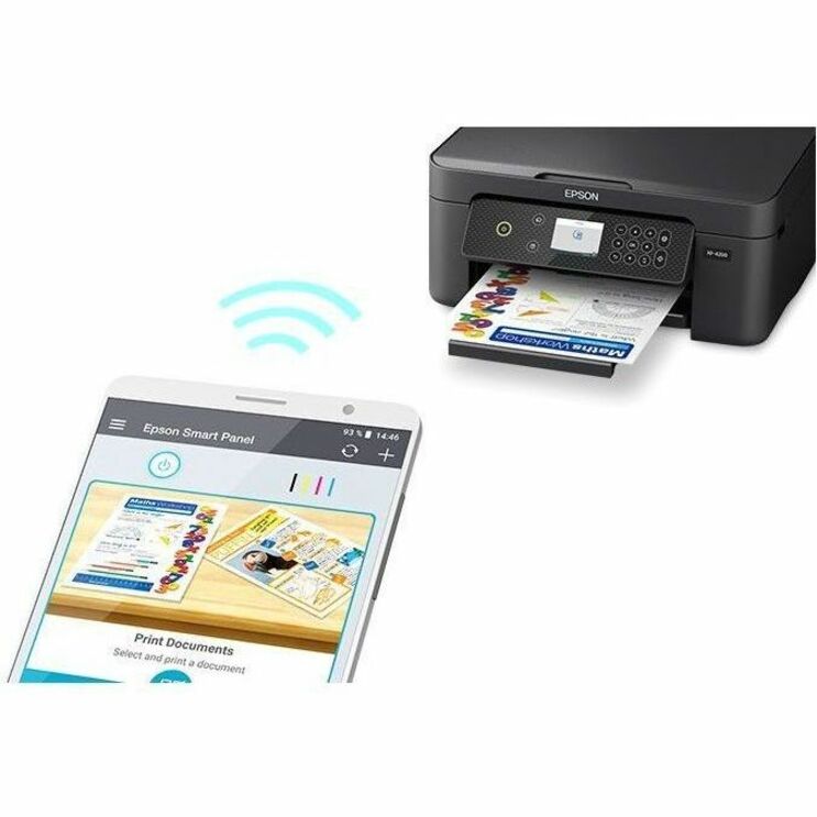 Epson Expression Home XP-4200 Wireless Inkjet Multifunction Printer - Color C11CK65201