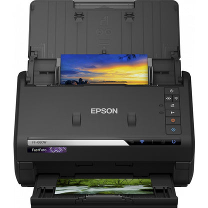 Scanner à feuilles Epson FastFoto FF-680W - 600 dpi optique B11B237201