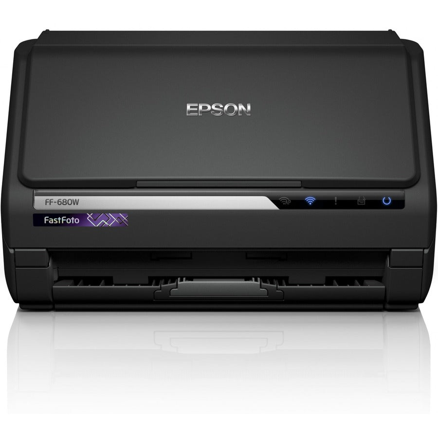 Scanner à feuilles Epson FastFoto FF-680W - 600 dpi optique B11B237201