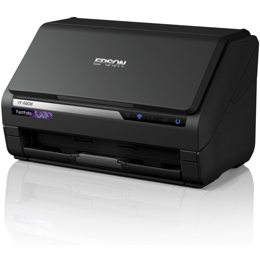 Scanner à feuilles Epson FastFoto FF-680W - 600 dpi optique B11B237201