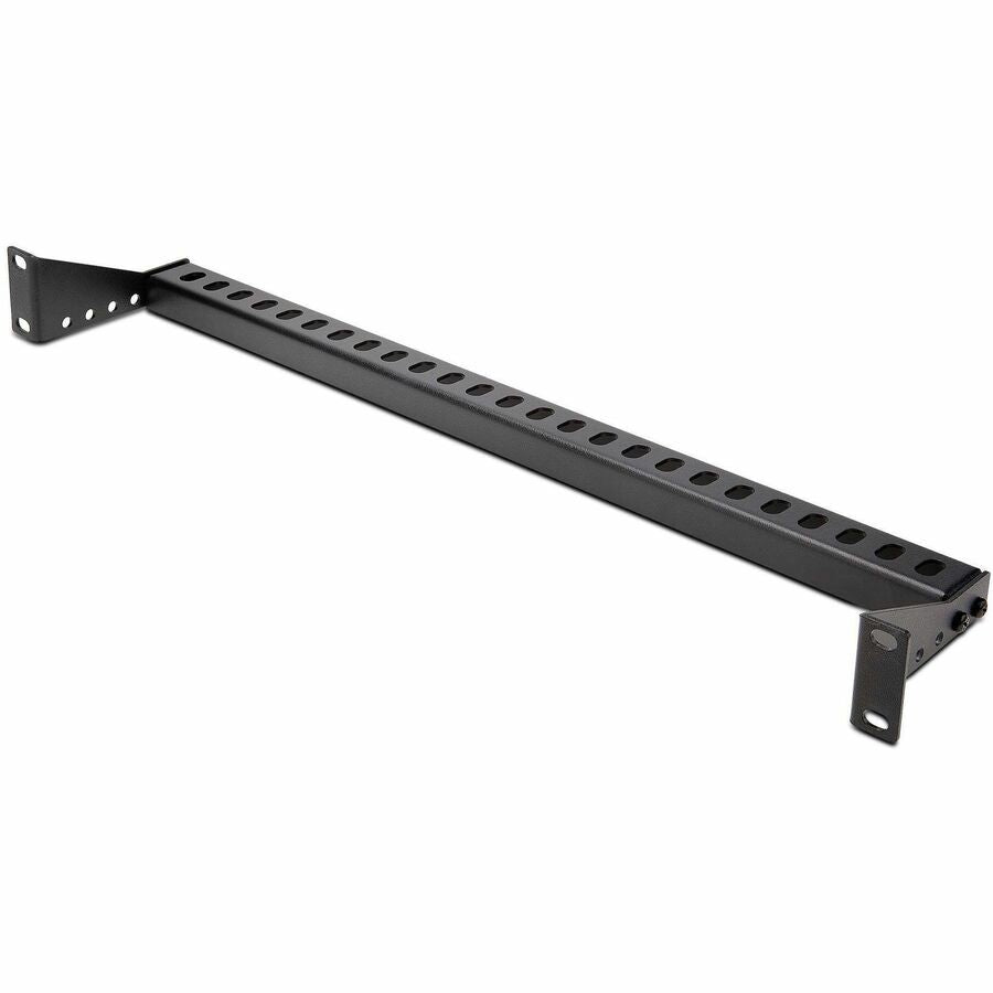 StarTech.com Barre de gestion de câbles horizontale 1U avec profondeur réglable, barre de laçage montable en rack de 19 pouces pour racks/armoires/panneaux de brassage organisés 12S-CABLE-LACING-BAR