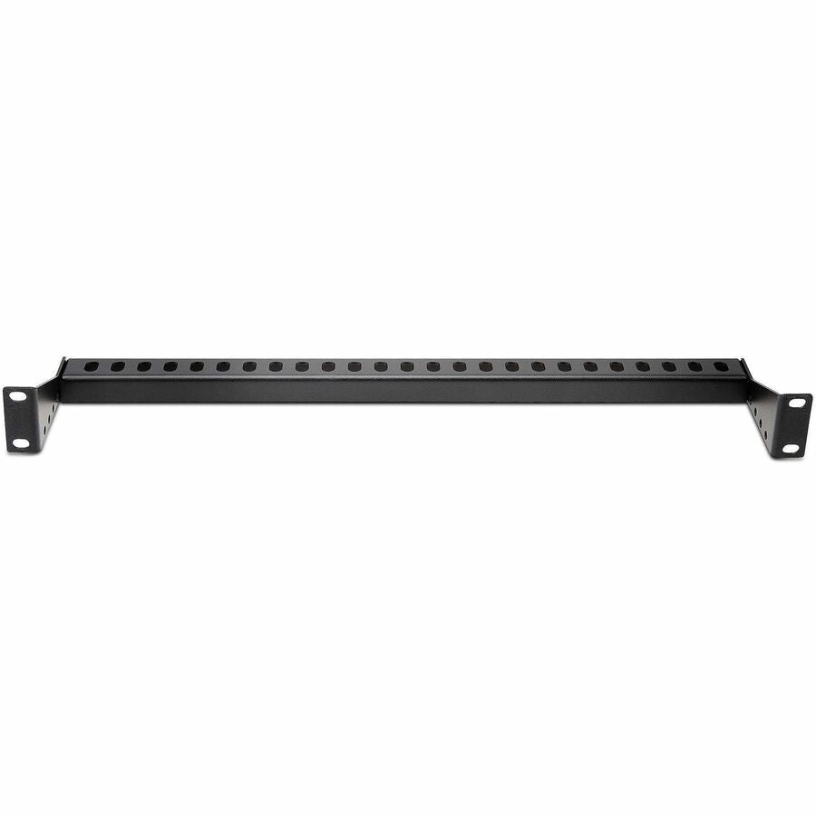 StarTech.com Barre de gestion de câbles horizontale 1U avec profondeur réglable, barre de laçage montable en rack de 19 pouces pour racks/armoires/panneaux de brassage organisés 12S-CABLE-LACING-BAR