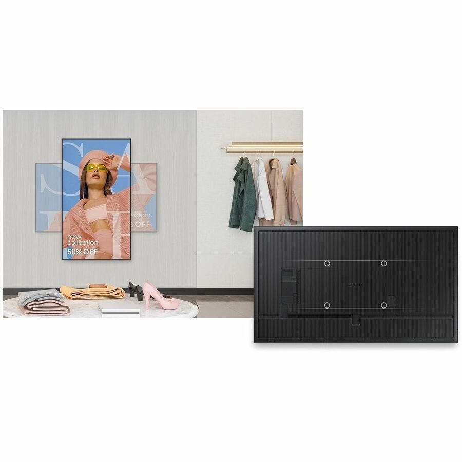 Écran d'affichage numérique Samsung QM43C LH43QMCEBGCXGO