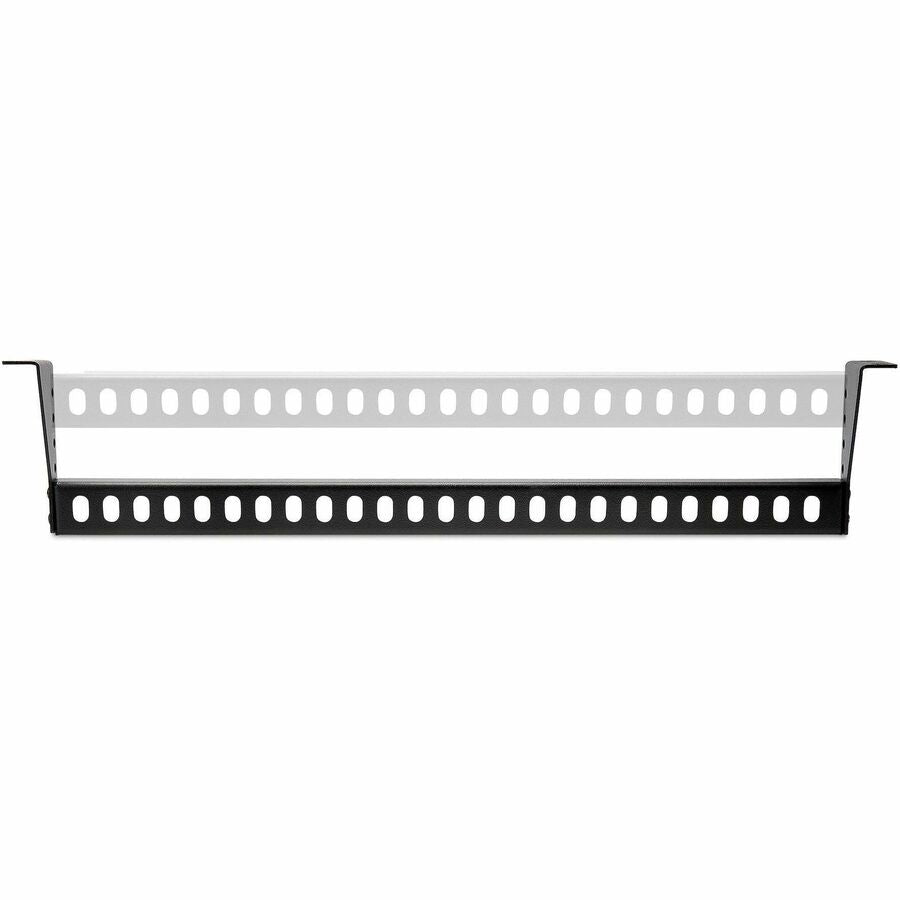 StarTech.com Barre de gestion de câbles horizontale 1U avec profondeur réglable, barre de laçage montable en rack de 19 pouces pour racks/armoires/panneaux de brassage organisés 12S-CABLE-LACING-BAR