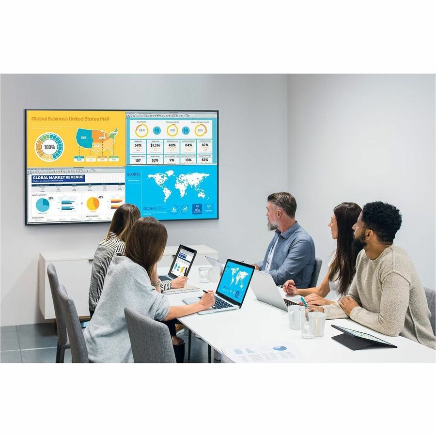 Écran d'affichage numérique Samsung QM43C LH43QMCEBGCXGO