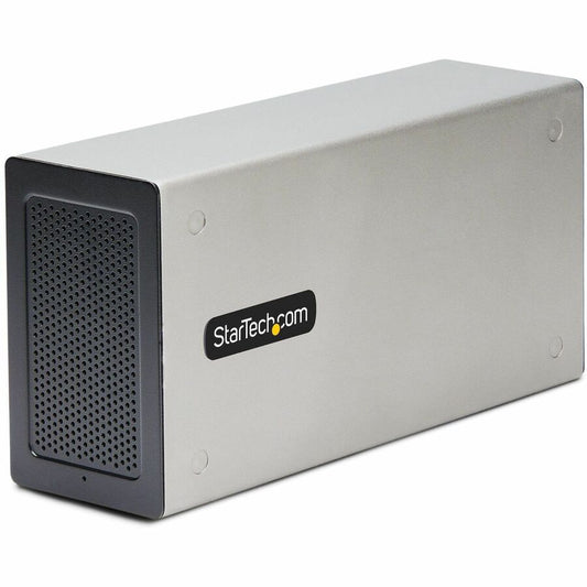 StarTech.com Thunderbolt 3 PCIe Expansion Chassis, Enclosure Box W/Dual PCI-E Slots, External PCIe Slots, 8K/4K Output Via TB3/DP 1.4 Ports 2TBT3-PCIE-ENCLOSURE
