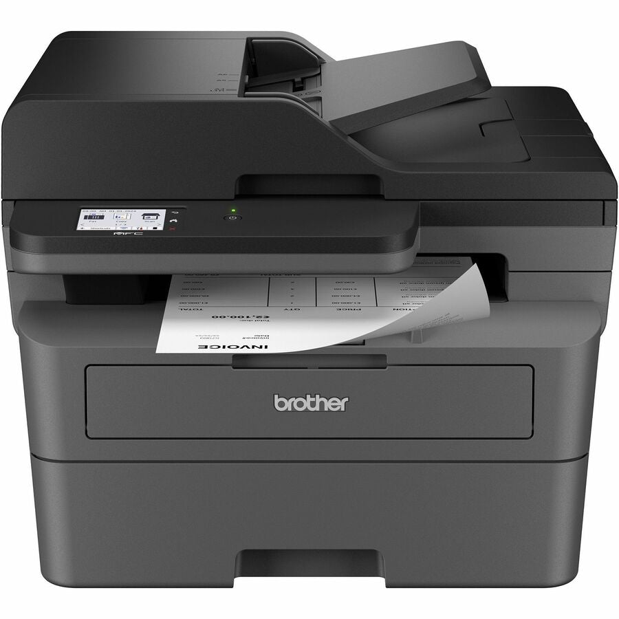 Brother MFC-L2820DWXL Wireless Laser Multifunction Printer - Monochrome - Gray MFCL2820DWXL
