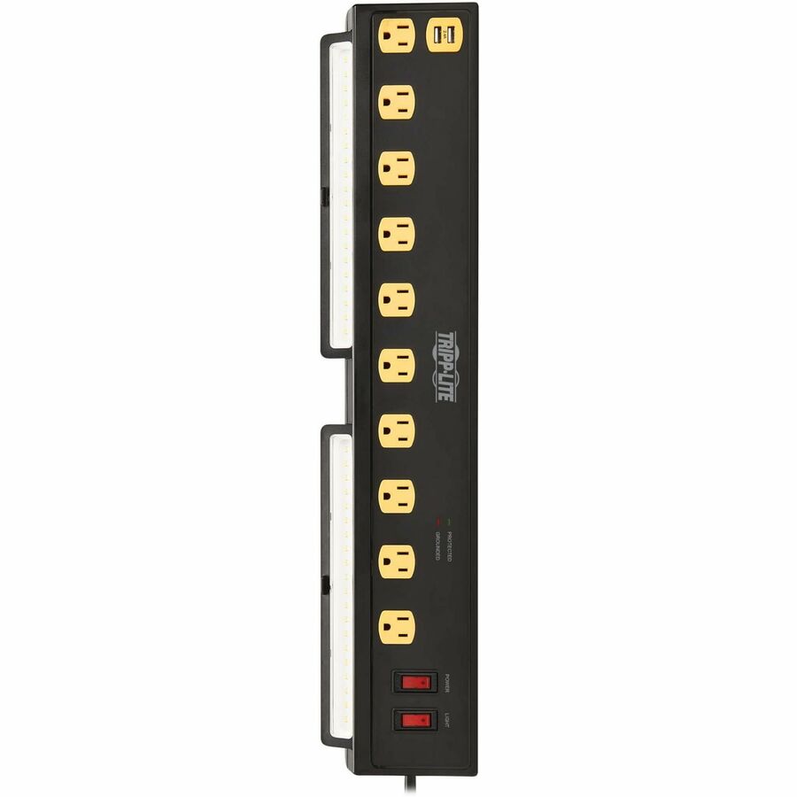 Parasurtenseur/protecteur de surtension à 10 prises Tripp Lite par Eaton Protect It! TLP1006USB TLP1006USB