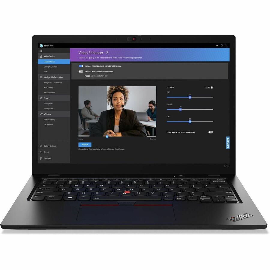 Ordinateur portable Lenovo ThinkPad L13 Gen 4 21FG003TUS 13,3" - WUXGA - Intel Core i7 13e génération i7-1355U - 16 Go - SSD 512 Go - Clavier anglais (États-Unis) - Thunder Black 21FG003TUS