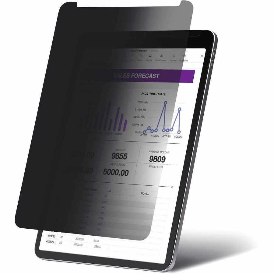 StarTech.com Écran de confidentialité 4 directions pour iPad Pro 11 pouces, pour orientations portrait/paysage, tactile, vue +/- 30 degrés, finition mate 11IP-PRIVACY-SCREEN