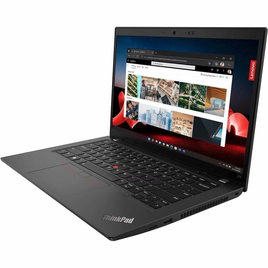 Ordinateur portable Lenovo ThinkPad L14 Gen 4 21H1005MCA 14" - Full HD - Intel Core i7 13e génération i7-1365U - Technologie vPro - 16 Go - SSD 512 Go - Clavier français - Thunder Black 21H1005MCA