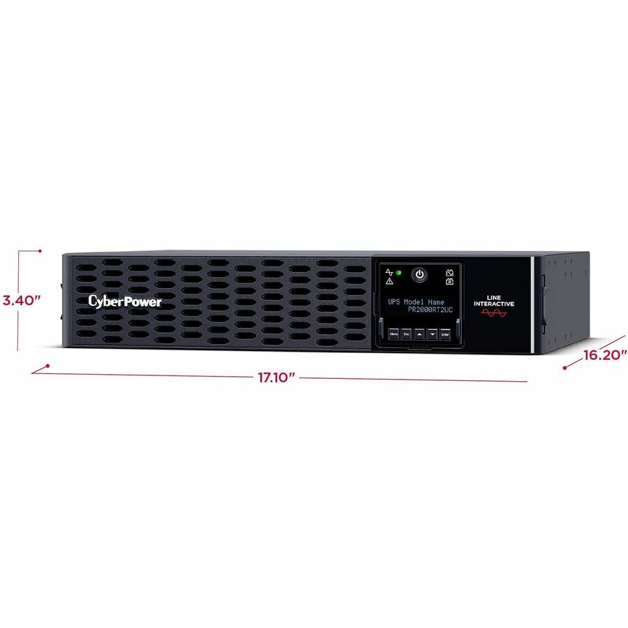 Onduleur rack/tour 2 000 VA CyberPower Smart App Sinewave PR2000RT2UC PR2000RT2UC