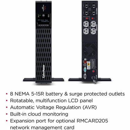 Onduleur rack/tour CyberPower Smart App Sinewave PR1000RTXL2UC 1 000 VA PR1000RTXL2UC