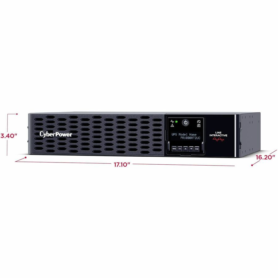 Onduleur rack/tour 1 000 VA CyberPower Smart App Sinewave PR1000RT2UC PR1000RT2UC