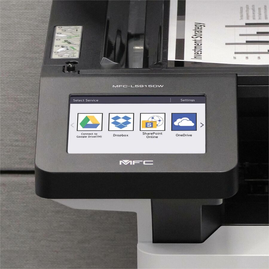 Brother MFCL5915DW Laser Multifunction Printer - Monochrome MFCL5915DW