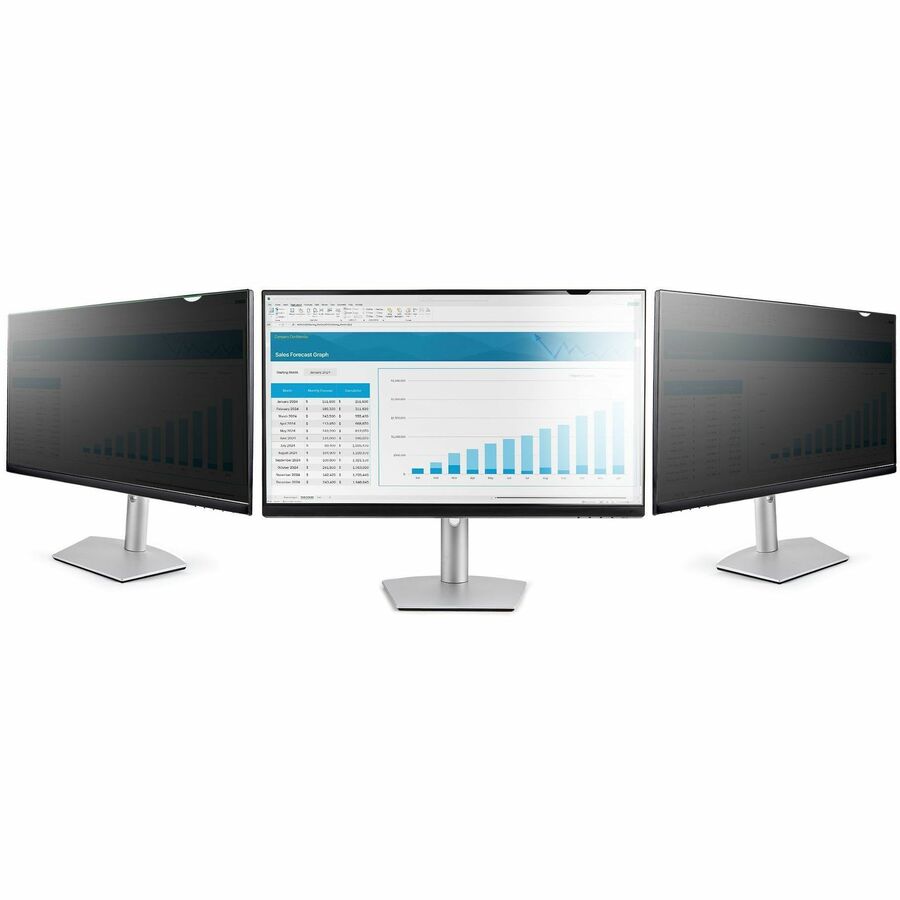 StarTech.com Écran de confidentialité pour écran d'ordinateur 25 pouces 16:9, filtre de confidentialité antireflet avec réduction de la lumière bleue, protection de sécurité de vue +/- 30° 2569-PRIVACY-SCREEN