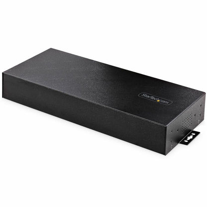 StarTech.com Hub USB industriel 5 Gbit/s à 16 ports avec adaptateur d'alimentation, montable, alimentation par bornier, chargement USB, hub/commutateur double hôte S5G16AINDS-USB-A-HUB