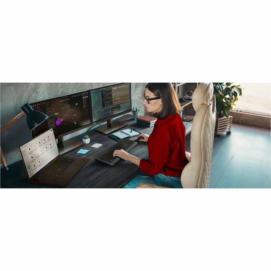 Station de travail mobile Lenovo ThinkPad P1 Gen 7 21KV0003US 16" - WUXGA - Intel Core Ultra 7 155H - Plateforme Intel Evo - 16 Go - SSD 512 Go - Clavier anglais - Noir 21KV0003US