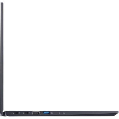 Acer TravelMate Spin P6 P614RN-52 TMP614RN-52-73LE Ordinateur portable convertible 2 en 1 à écran tactile 14" - WUXGA - Intel Core i7 11e génération i7-1165G7 - 32 Go - SSD 1 To - Clavier anglais - Noir NX.VT1AA.006