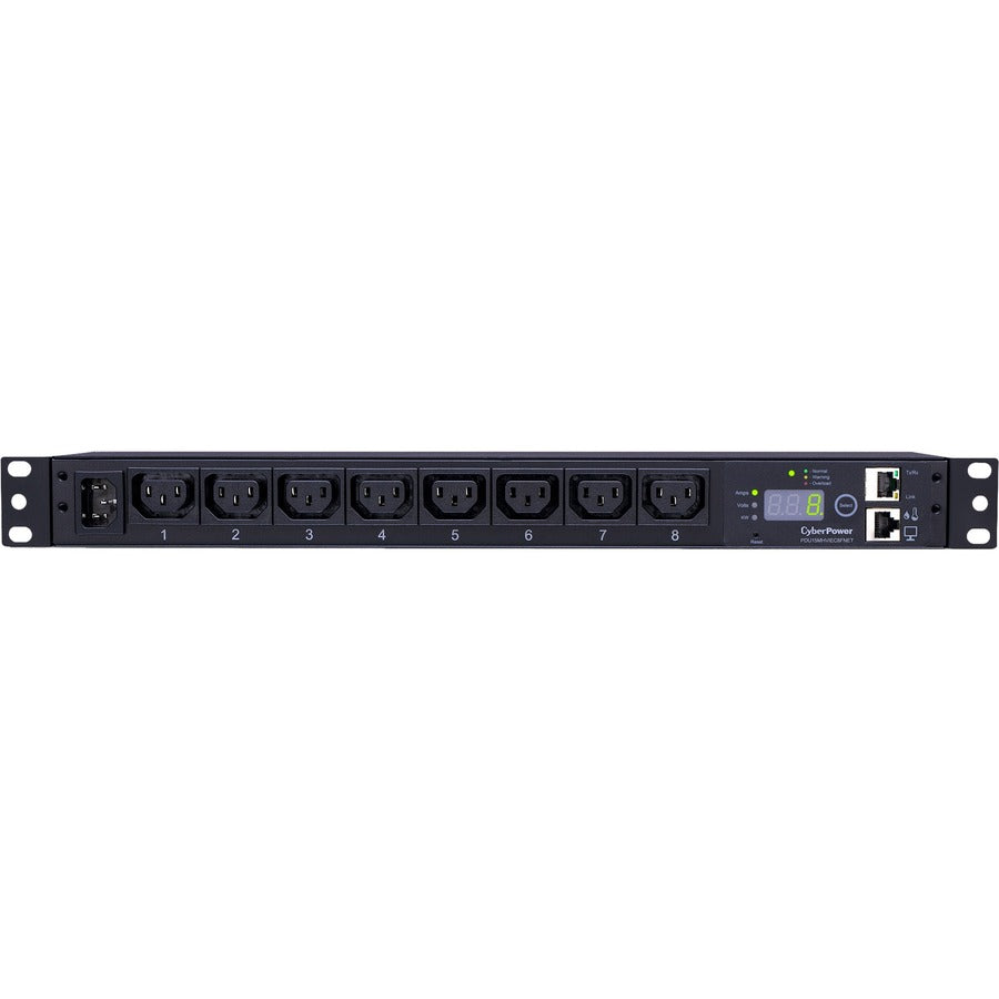 PDU surveillé CyberPower RM 1U PDU15MHVIEC8FNET 15 A 8 prises PDU15MHVIEC8FNET