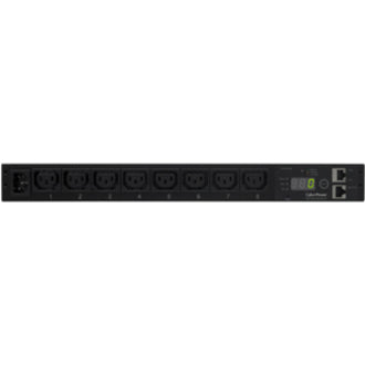 PDU surveillé CyberPower RM 1U PDU15MHVIEC8FNET 15 A 8 prises PDU15MHVIEC8FNET