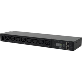 PDU surveillé CyberPower RM 1U PDU15MHVIEC8FNET 15 A 8 prises PDU15MHVIEC8FNET