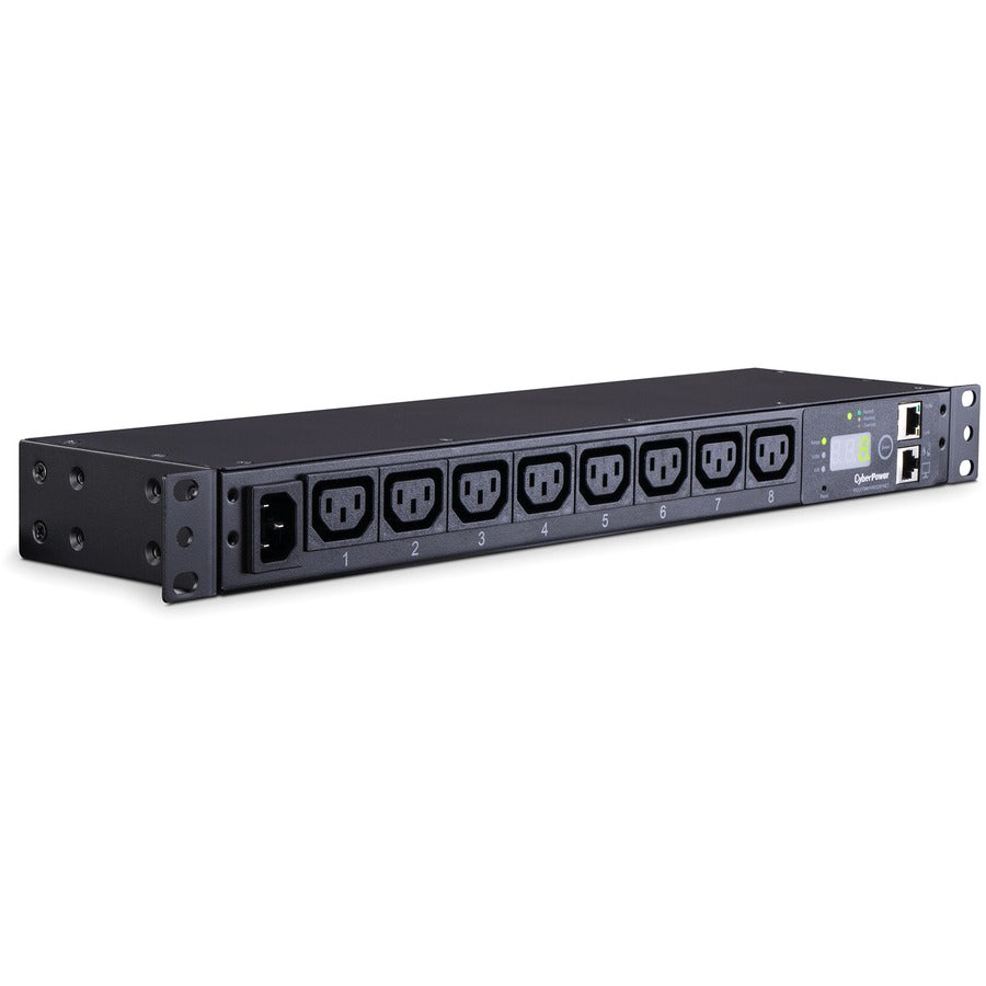 PDU surveillé CyberPower RM 1U PDU15MHVIEC8FNET 15 A 8 prises PDU15MHVIEC8FNET