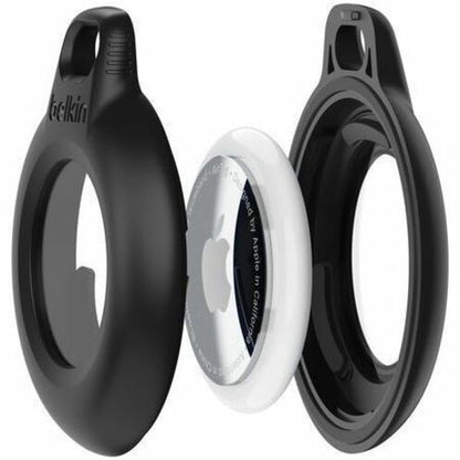 Support étanche et sécurisé Belkin avec porte-clés pour AirTag MSC013btBK