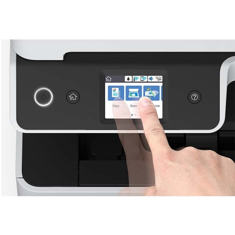Epson EcoTank Pro ET-5150 Inkjet Multifunction Printer-Color-White-Copier/Scanner-4800x1200 dpi Print-Automatic Duplex Print-33000 Pages-250 sheets Input-Color Flatbed Scanner-1200 dpi Optical Scan-Wireless LAN-Epson Connect-Mopria C11CJ89201