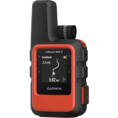Navigateur GPS portable Garmin inReach Mini 2 - Rouge flamme - Robuste - Portable, portable 010-02602-00