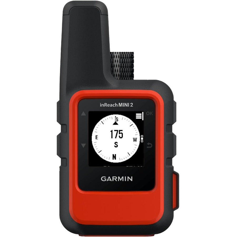 Navigateur GPS portable Garmin inReach Mini 2 - Rouge flamme - Robuste - Portable, portable 010-02602-00