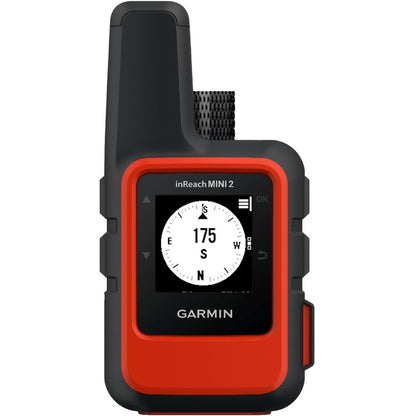 Navigateur GPS portable Garmin inReach Mini 2 - Rouge flamme - Robuste - Portable, portable 010-02602-00