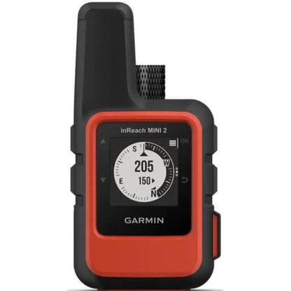 Navigateur GPS portable Garmin inReach Mini 2 - Rouge flamme - Robuste - Portable, portable 010-02602-00