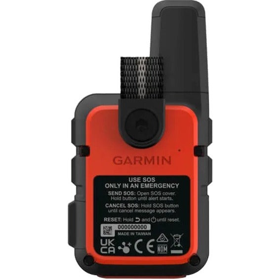 Navigateur GPS portable Garmin inReach Mini 2 - Rouge flamme - Robuste - Portable, portable 010-02602-00