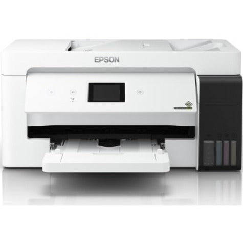 Epson EcoTank ET-15000 Inkjet Multifunction Printer-Color-Copier/Fax/Scanner-Automatic Duplex Print-33000 Pages-270 sheets Input-1200 dpi Optical Scan-Wireless LAN-Epson Connect-Epson iPrint-Mopria C11CH96201
