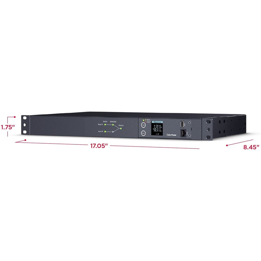 PDU ATS commuté CyberPower PDU24004 PDU 12 prises PDU24004