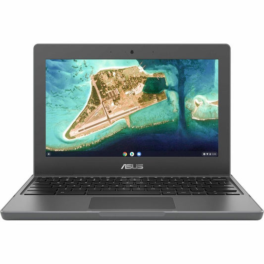Asus Chromebook CR1 CR1100CKA-GJ0314 Chromebook 11,6" - HD - Intel Celeron N4500 - 8 Go - Mémoire Flash 64 Go - Gris foncé CR1100CKA-GJ0314