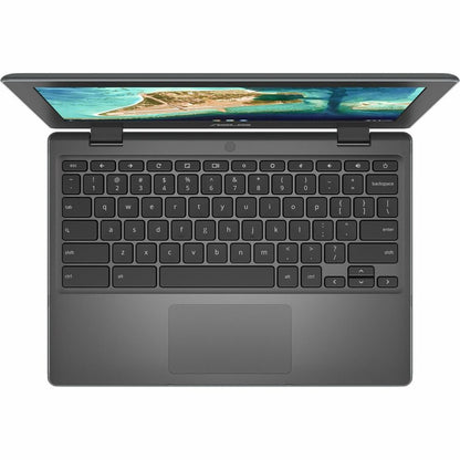 Asus Chromebook CR1 CR1100CKA-GJ0314 Chromebook 11,6" - HD - Intel Celeron N4500 - 8 Go - Mémoire Flash 64 Go - Gris foncé CR1100CKA-GJ0314